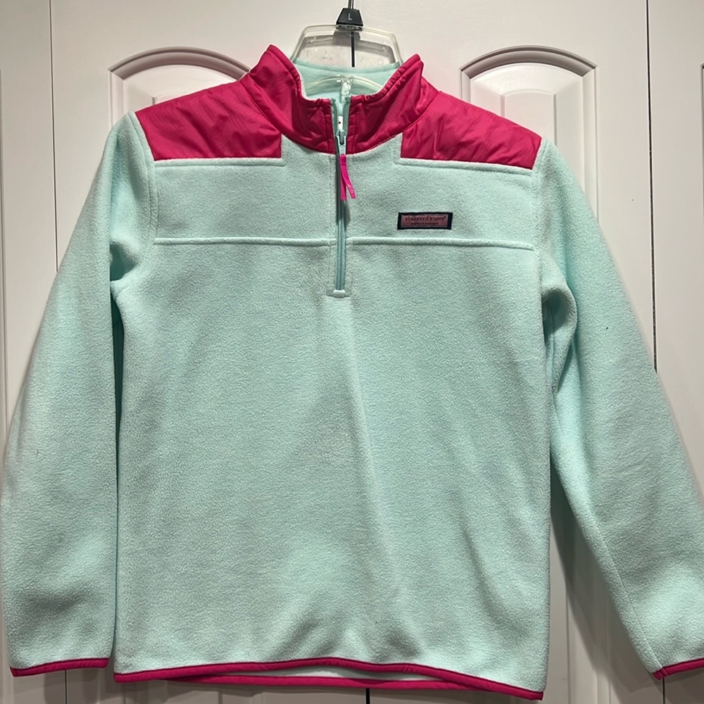 Vineyard Vines Girls Pull-over Fleece. Size:Large (14). NEW